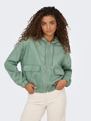 ONLY - Chaqueta de entretiempo 'ONLKENZIE-STINA' en verde: frente