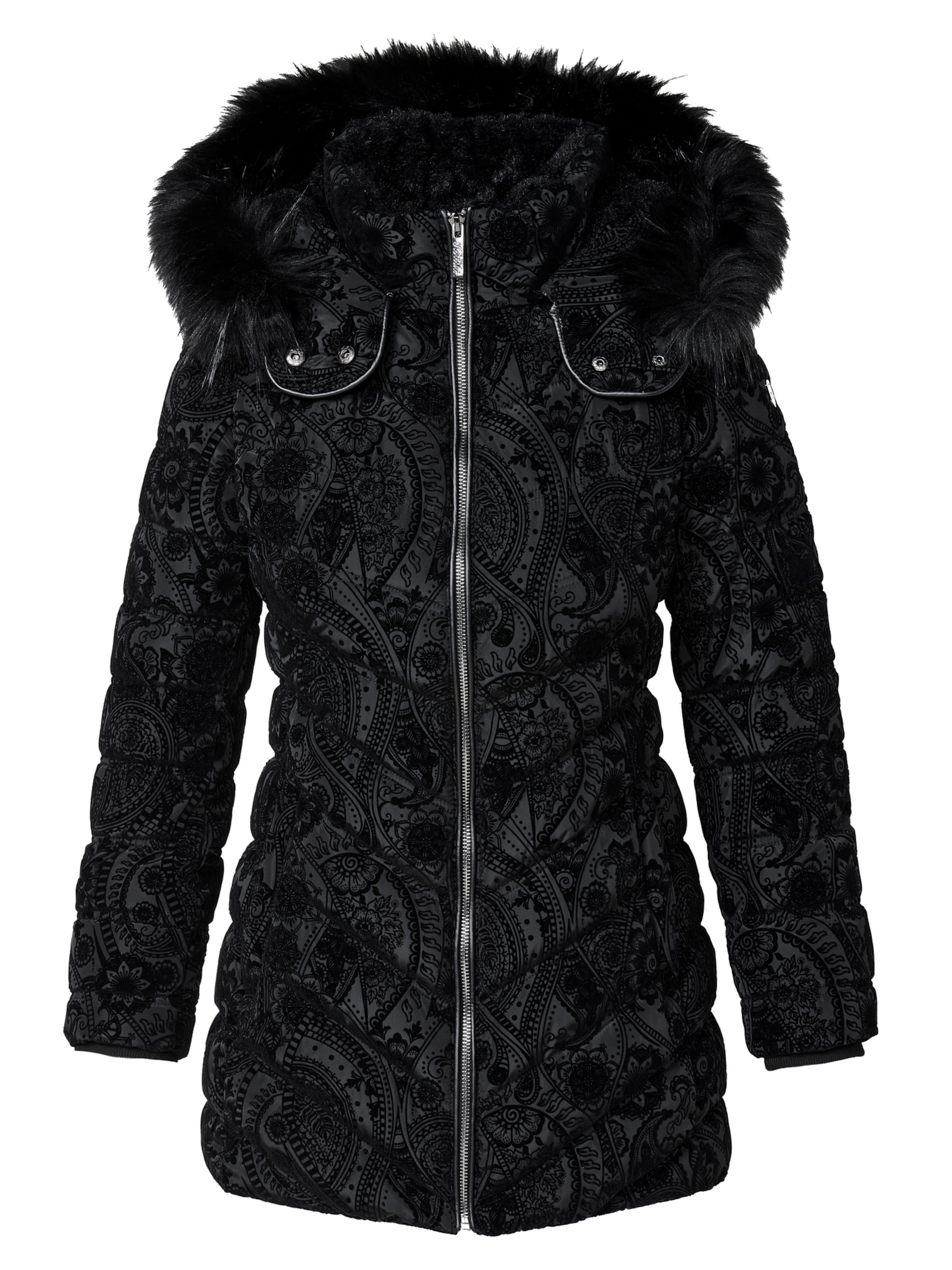 KOROSHI Kurtka zimowa w kolorze czarny: przód