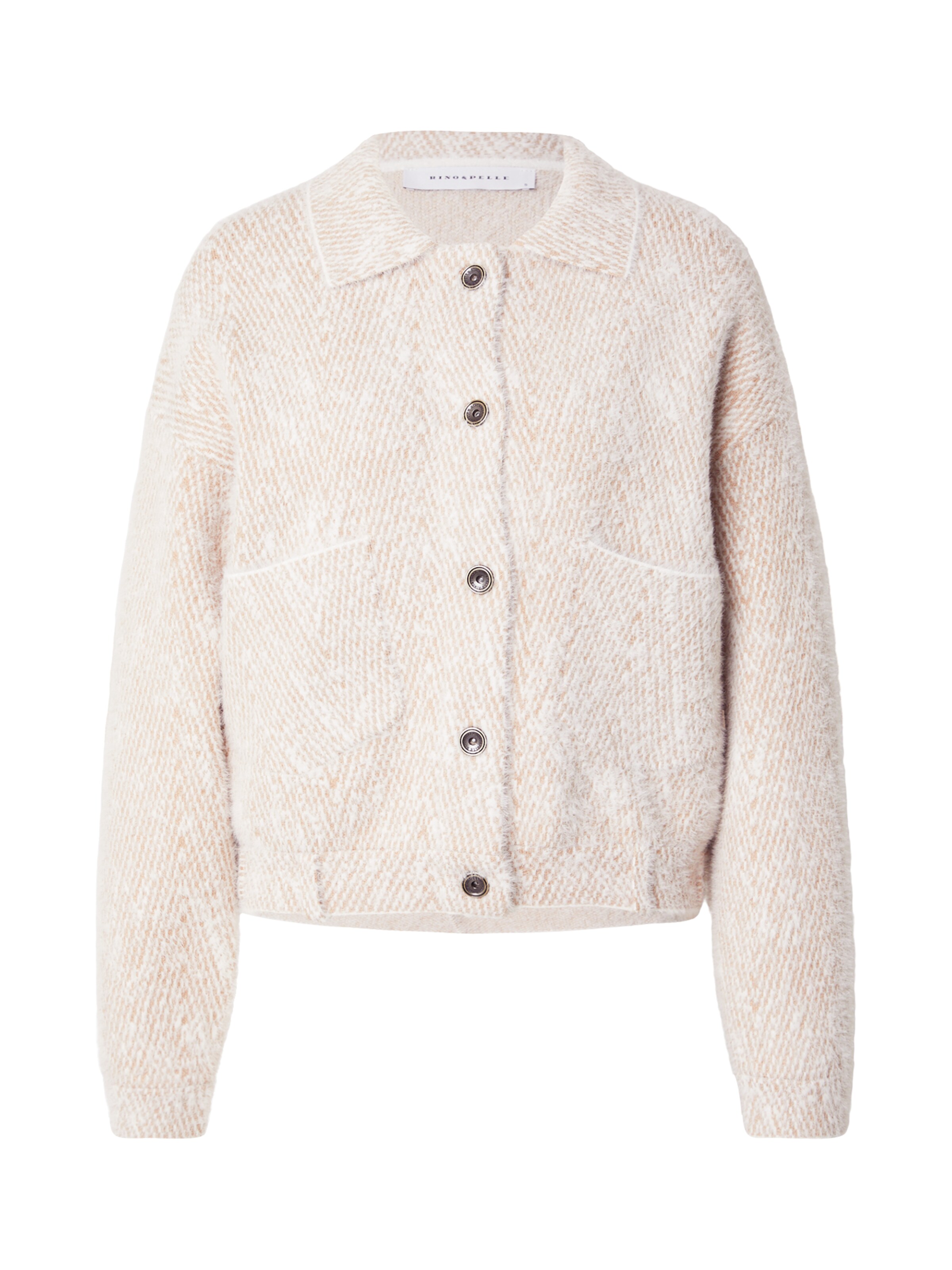 Cardigan 'Bubbly' RINO & PELLE en marron : devant