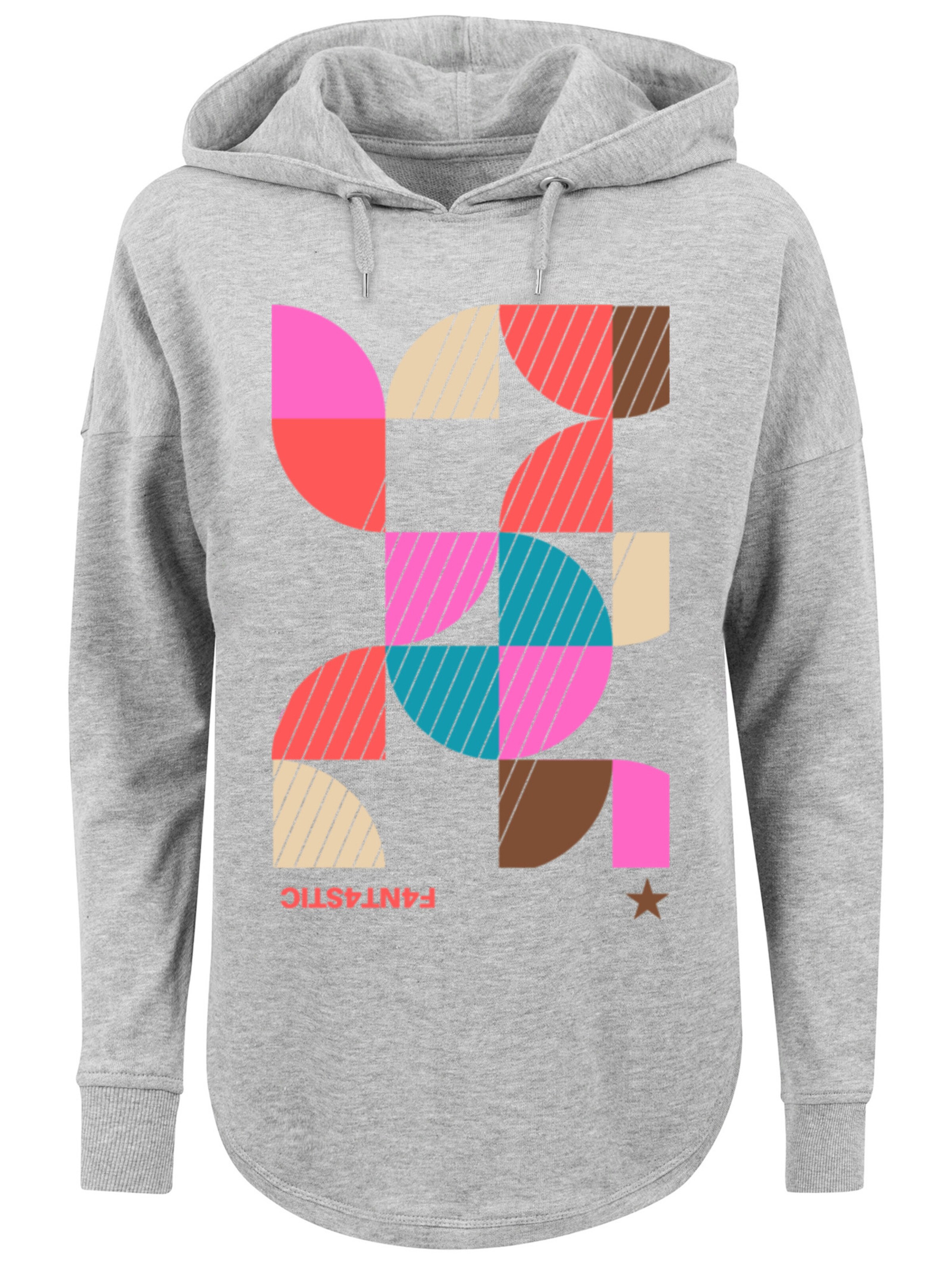 F4NT4STIC Sweatshirt in Grau: Vorderseite