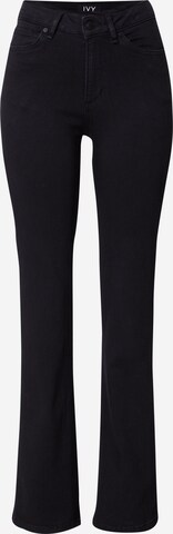 Ivy Copenhagen Flared Jeans 'Tara' in Black: front