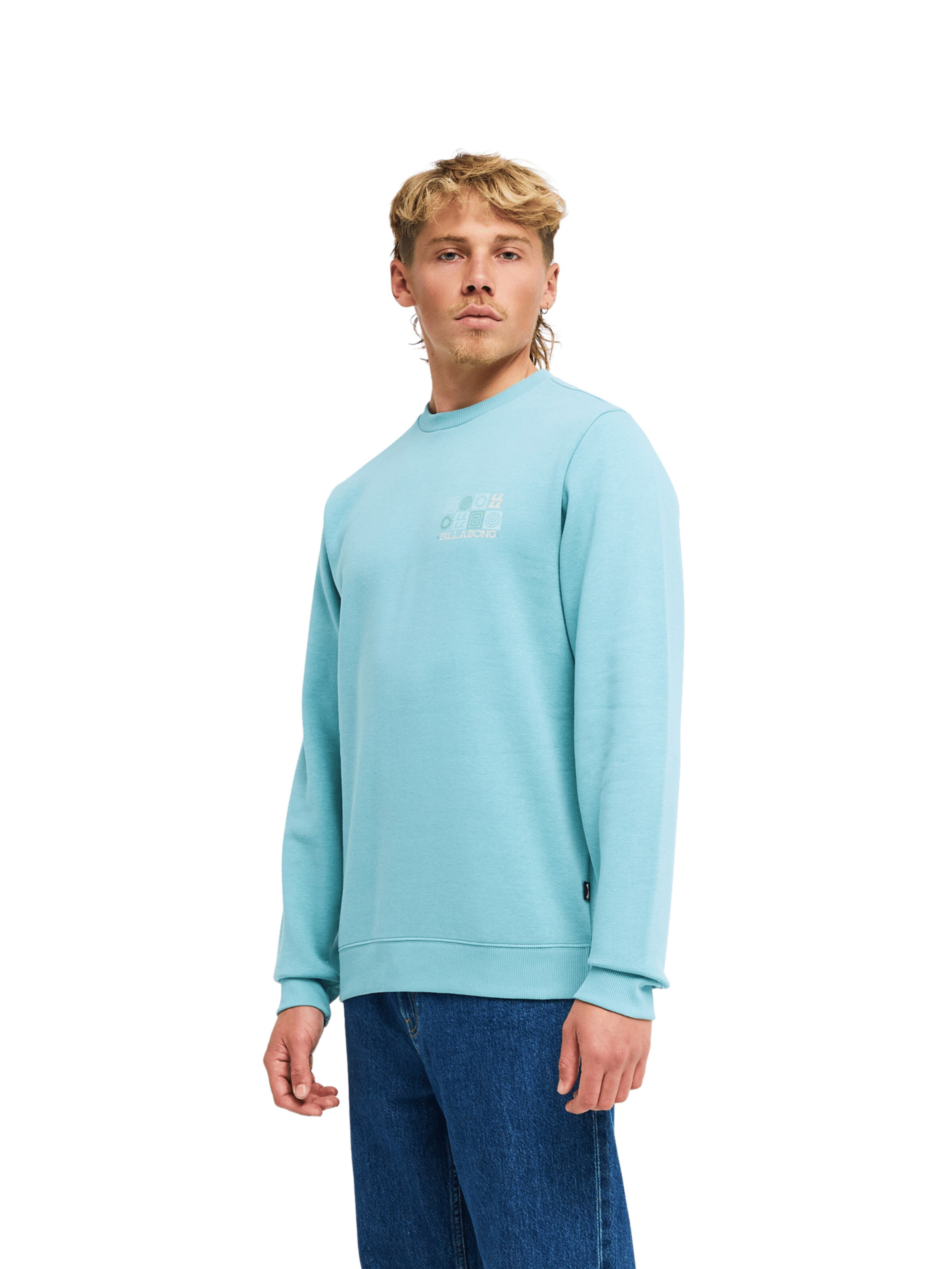 BILLABONG Sweatshirt 'Foundation' in Blue