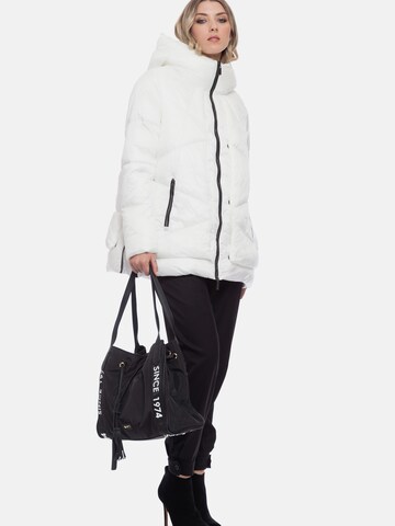 Shopper di Camomilla Italia in nero: frontale