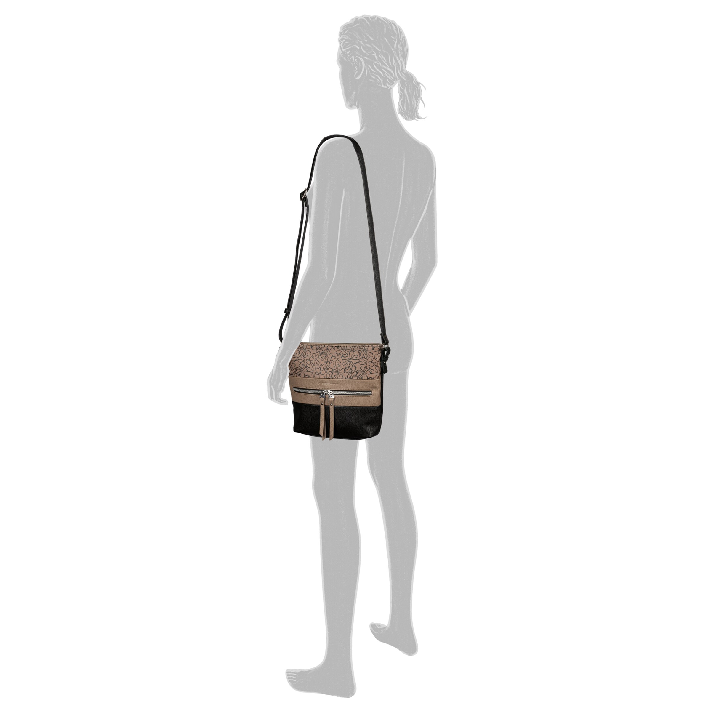TOM TAILOR Crossbody Bag in Bronze