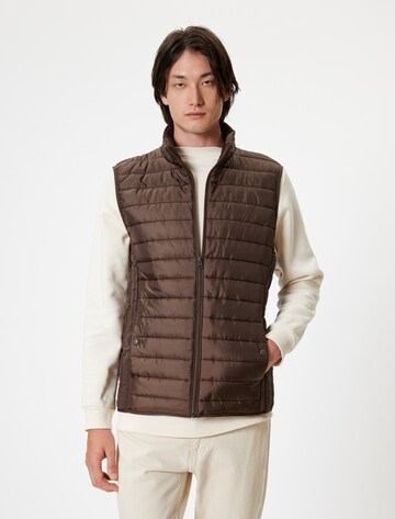 Koton Vest in Brown: front