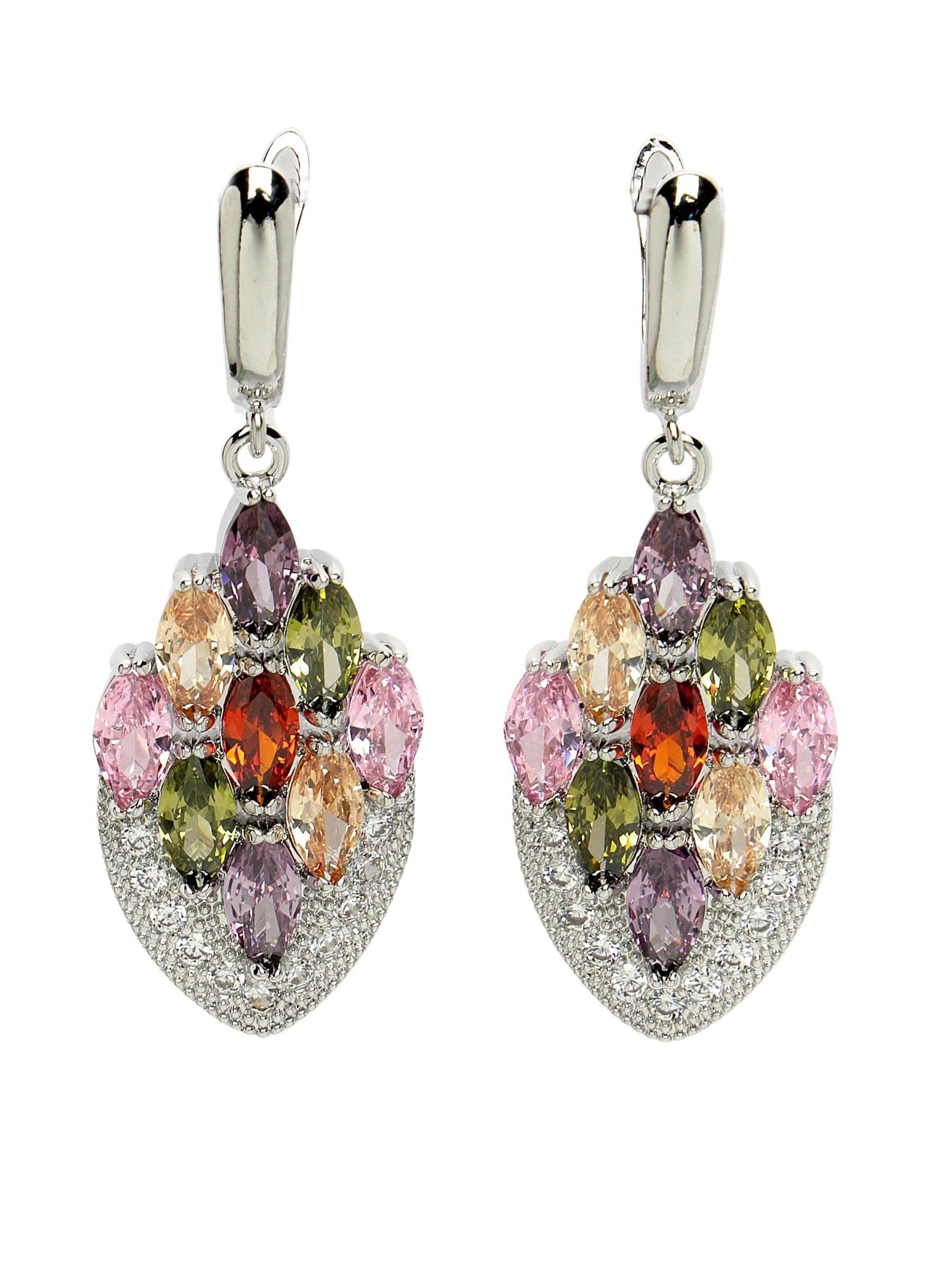 AVANT-GARDE PARIS - Pendientes 'Emiliama' en Mezcla de colores: frente