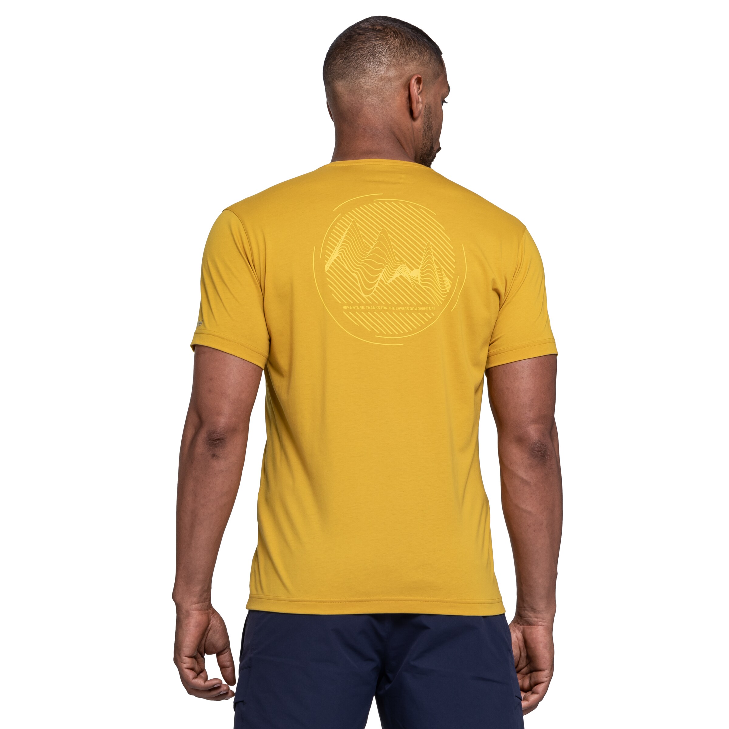 Schöffel Functioneel shirt 'Buchberg' in Geel: voorkant