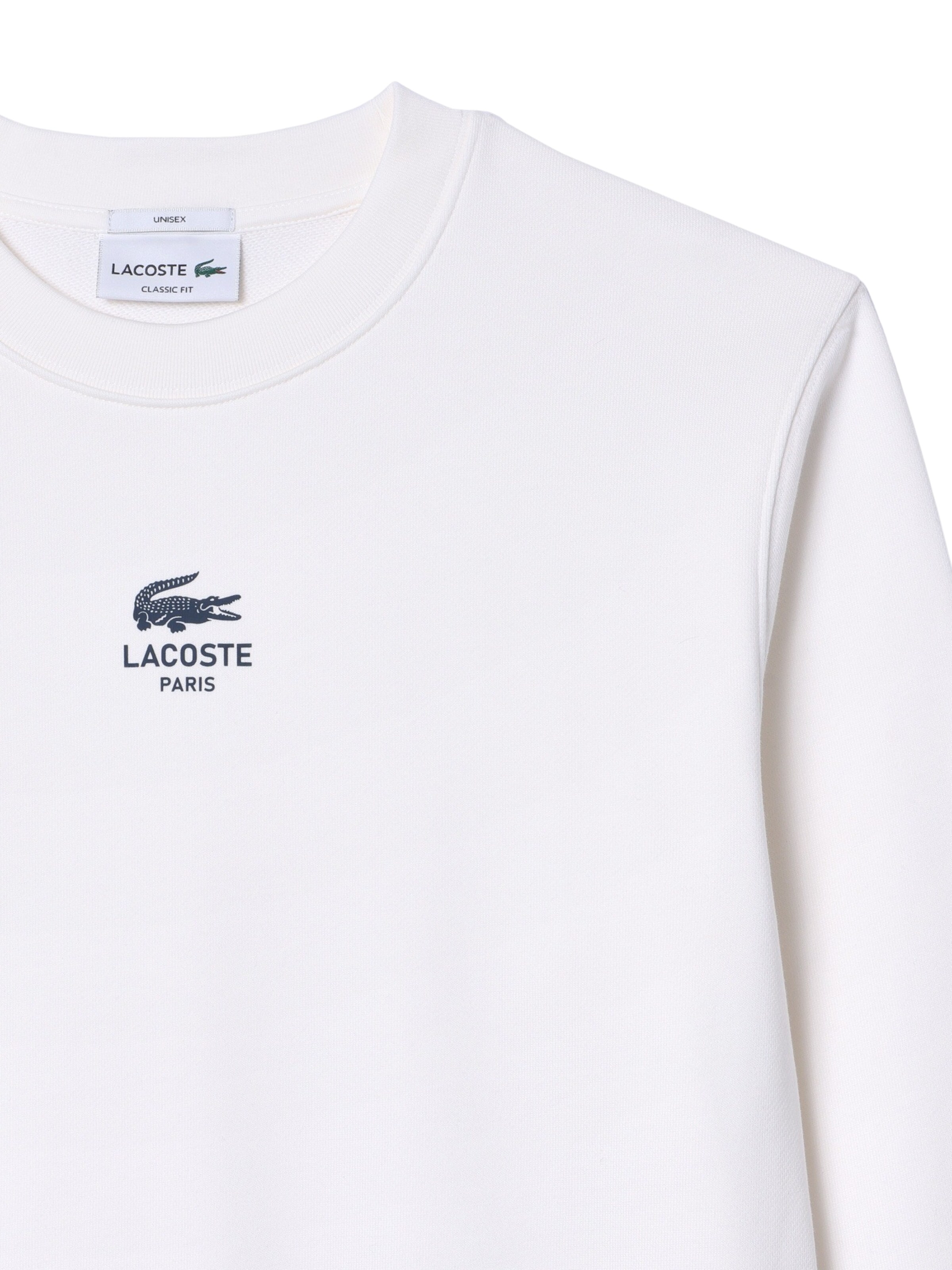 LACOSTE Sweatshirt in Wit