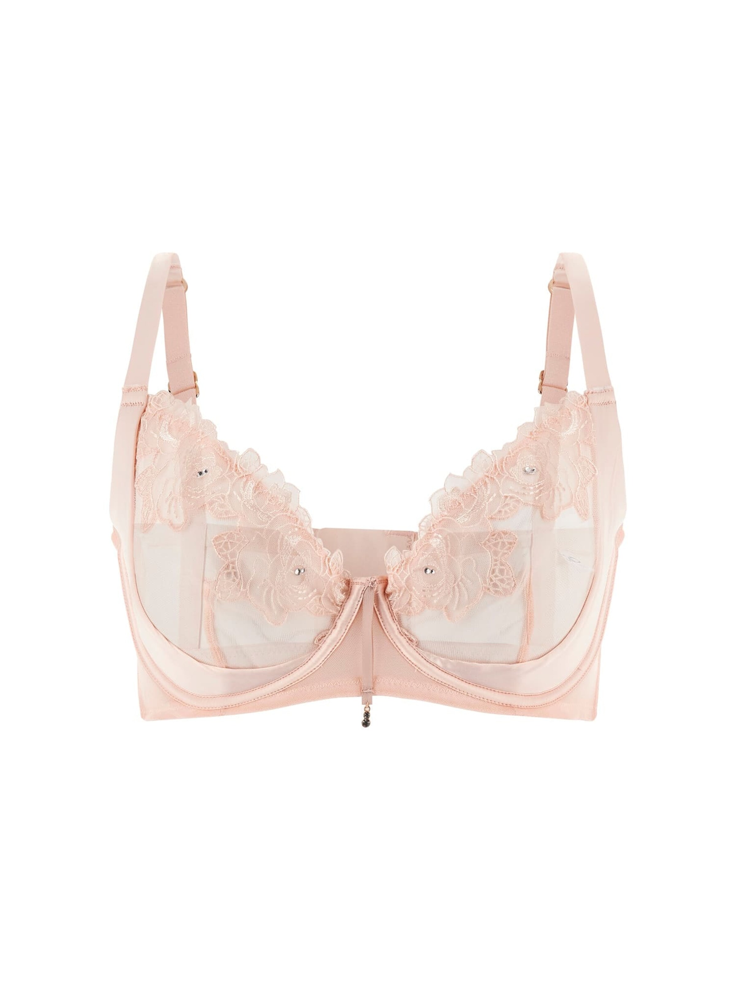 GUESS Push-up Bra 'Lea' in Pink: front