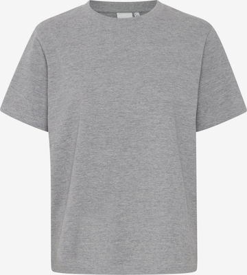 T-shirt 'PALMER' ICHI en gris : devant