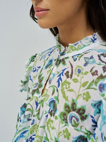 Salsa Jeans Bluse in Grün