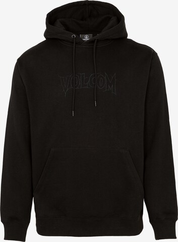 Volcom Sweater in Black: front