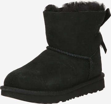 UGG Snowboots 'Mini Bailey Bow II' in Zwart: voorkant