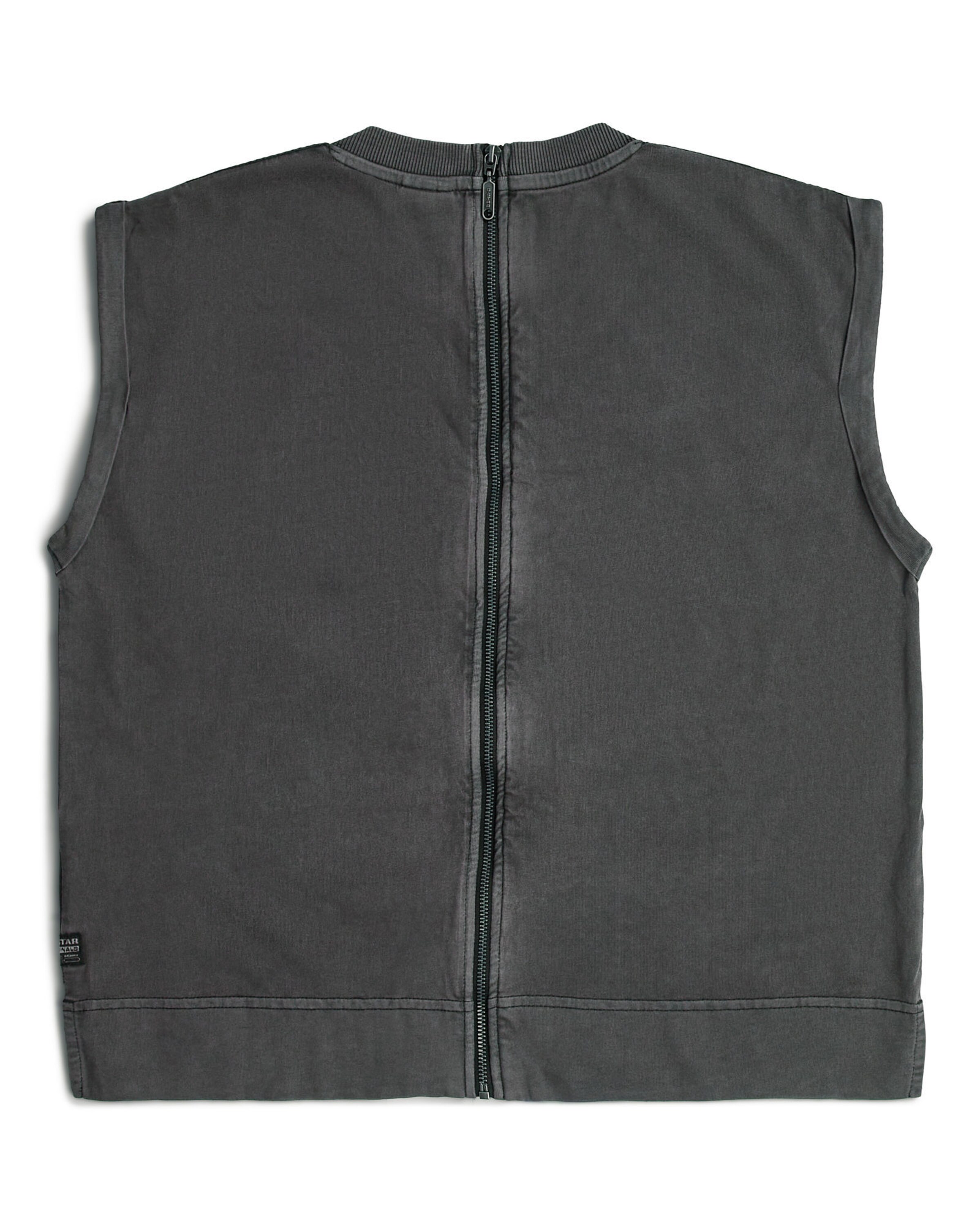 T-shirt 'Back zip' G-STAR en gris