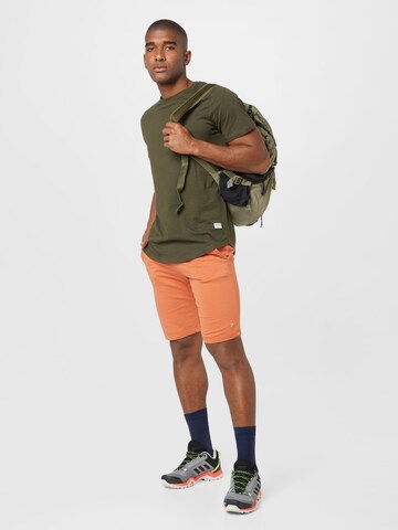 BLEND Regular Trousers in Orange