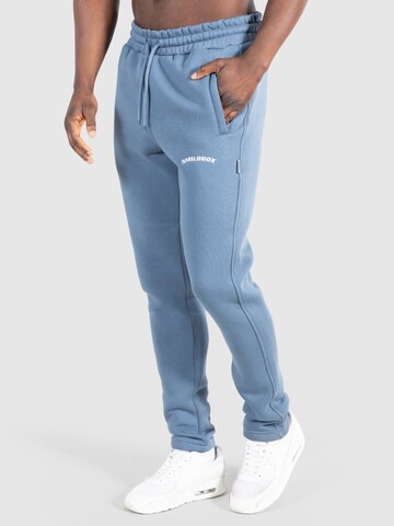 Coupe slim Pantalon 'Merrick' Smilodox en bleu