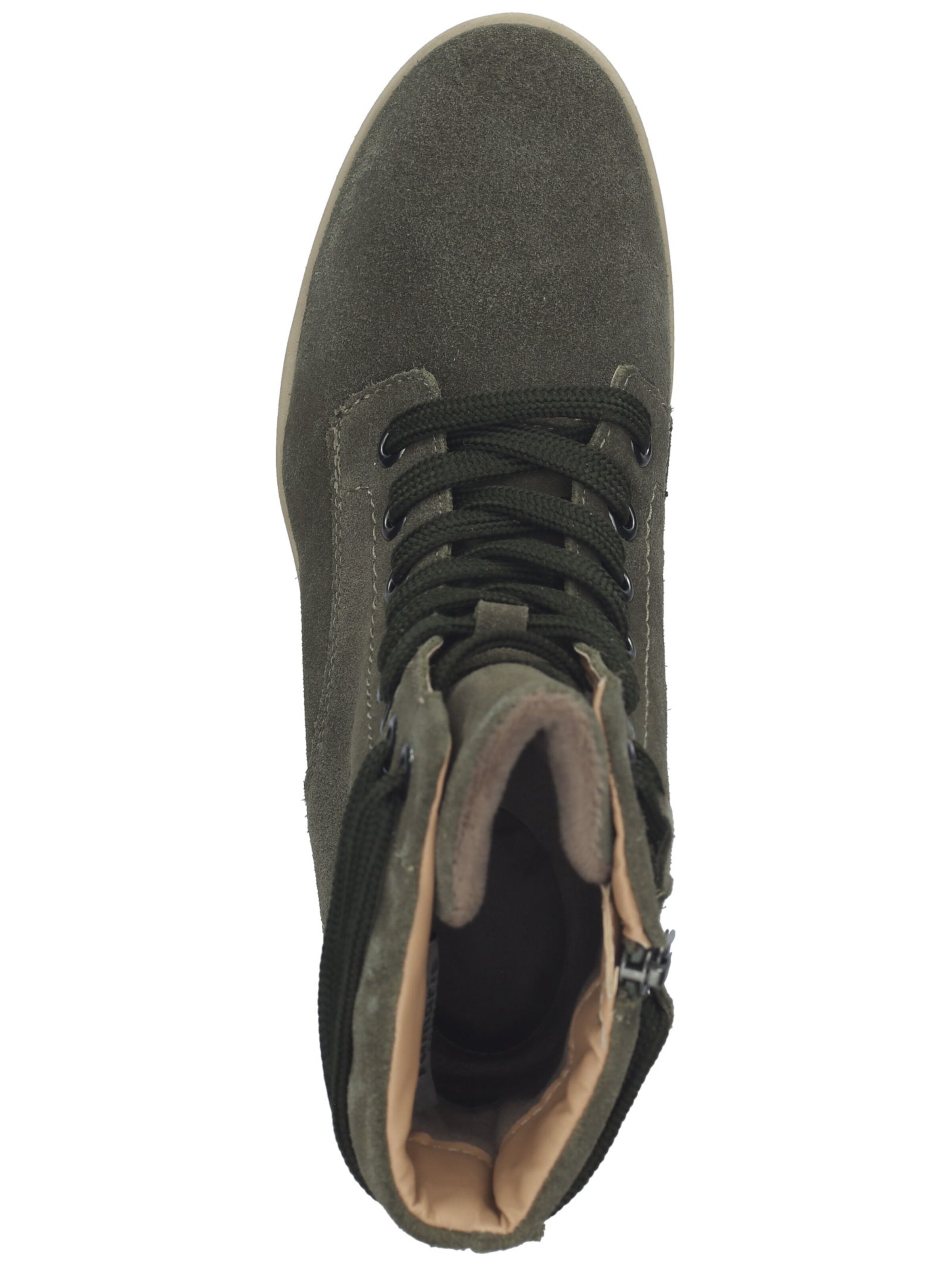 Bottines à lacets Tamaris Wide Fit en vert