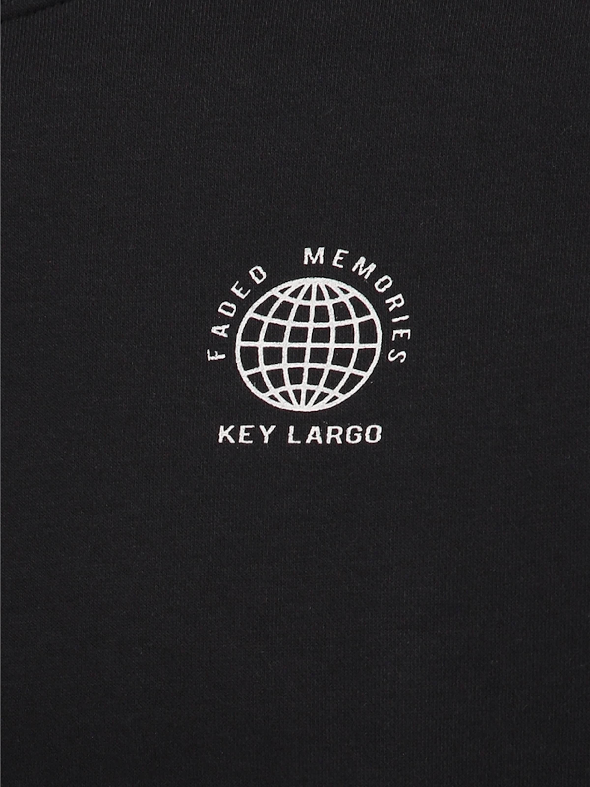 Key Largo Sweatshirt 'Faded Memories' i sort