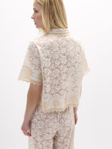 INTIMISSIMI Blouse 'Midsummer Dream' in Beige