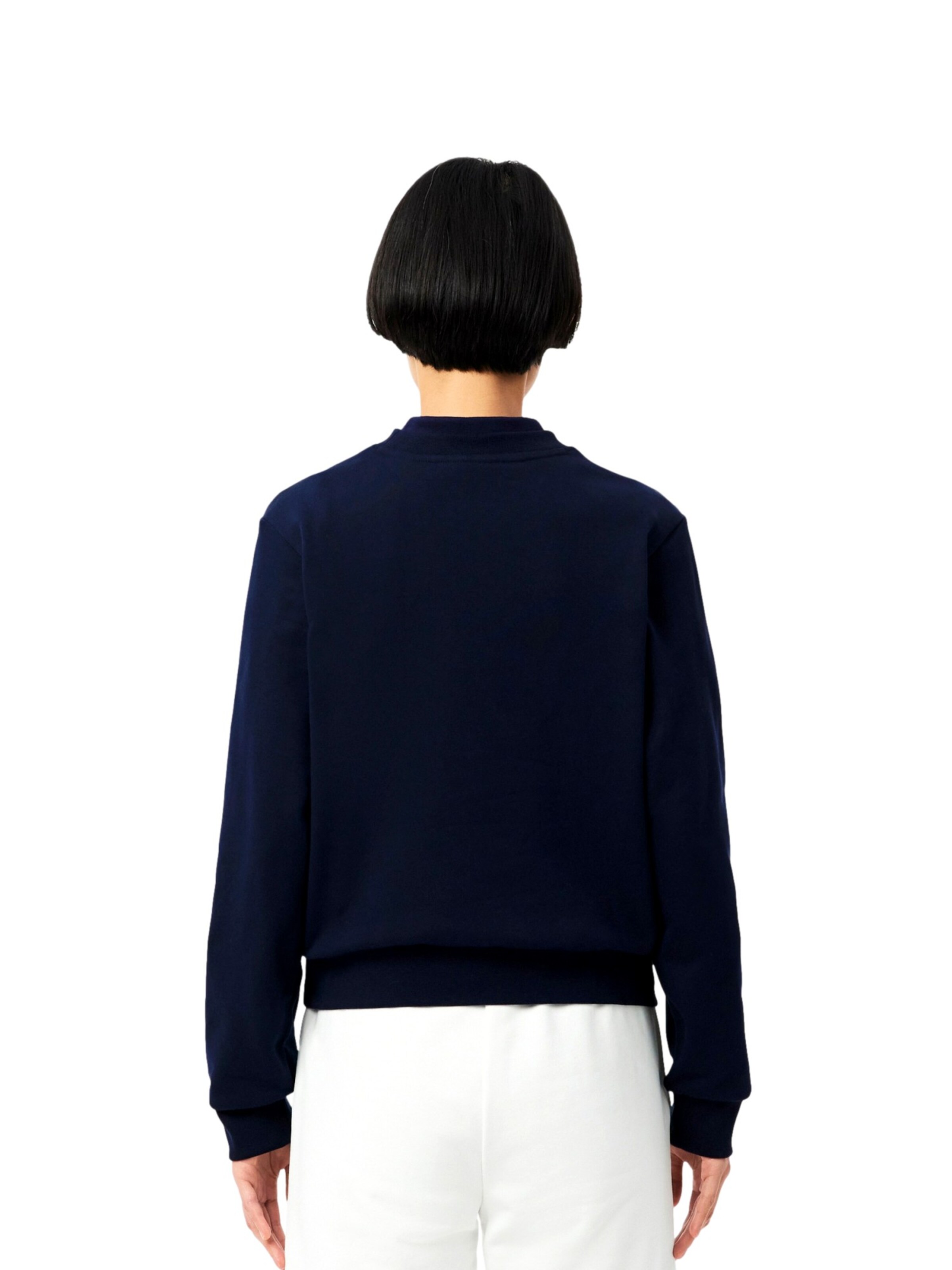 Felpa di LACOSTE in blu