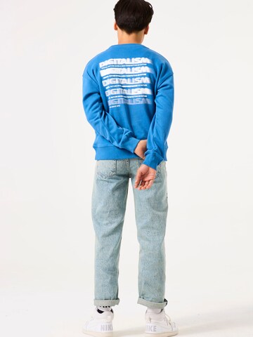 GARCIA Sweatshirt in Blue: front