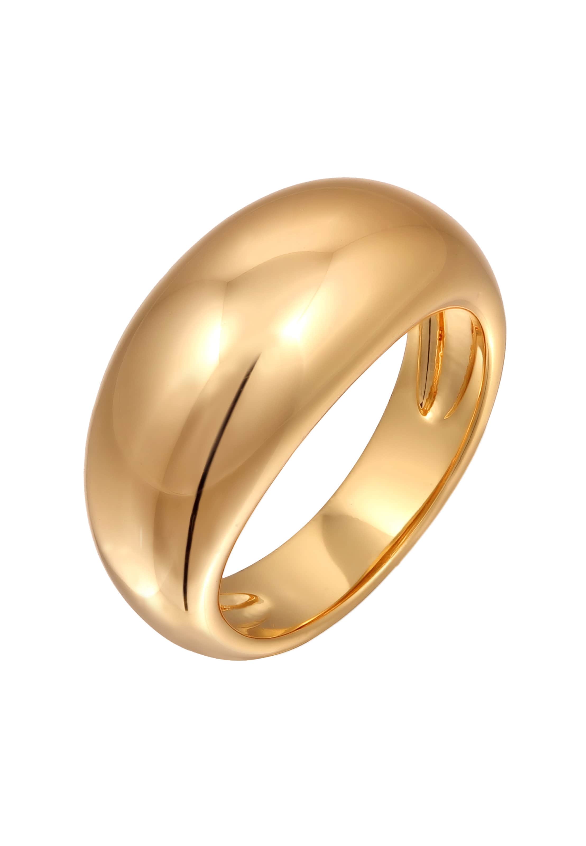 Bague ELLI en or : devant