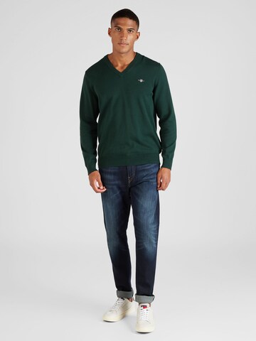 Pullover 'CLASSIC' di GANT in verde