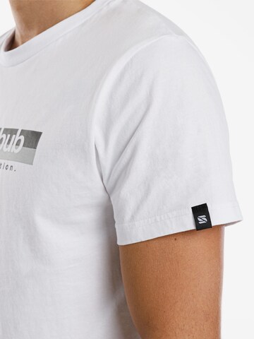 SPITZBUB Shirt 'Dots Sports' in White
