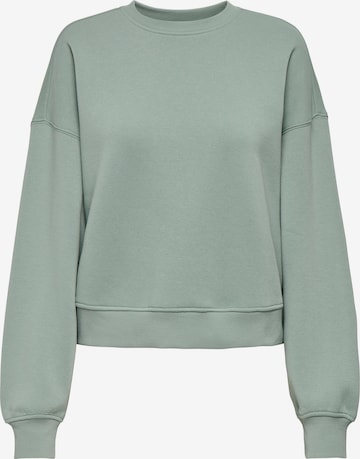 ONLY Mikina 'ONLBest' - Zelená: predná strana