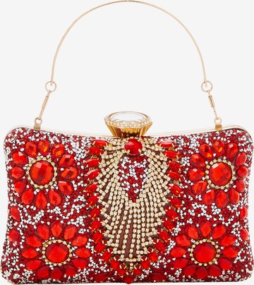 FELIPA Clutch in Red: front