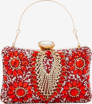 FELIPA Clutch in Red: front