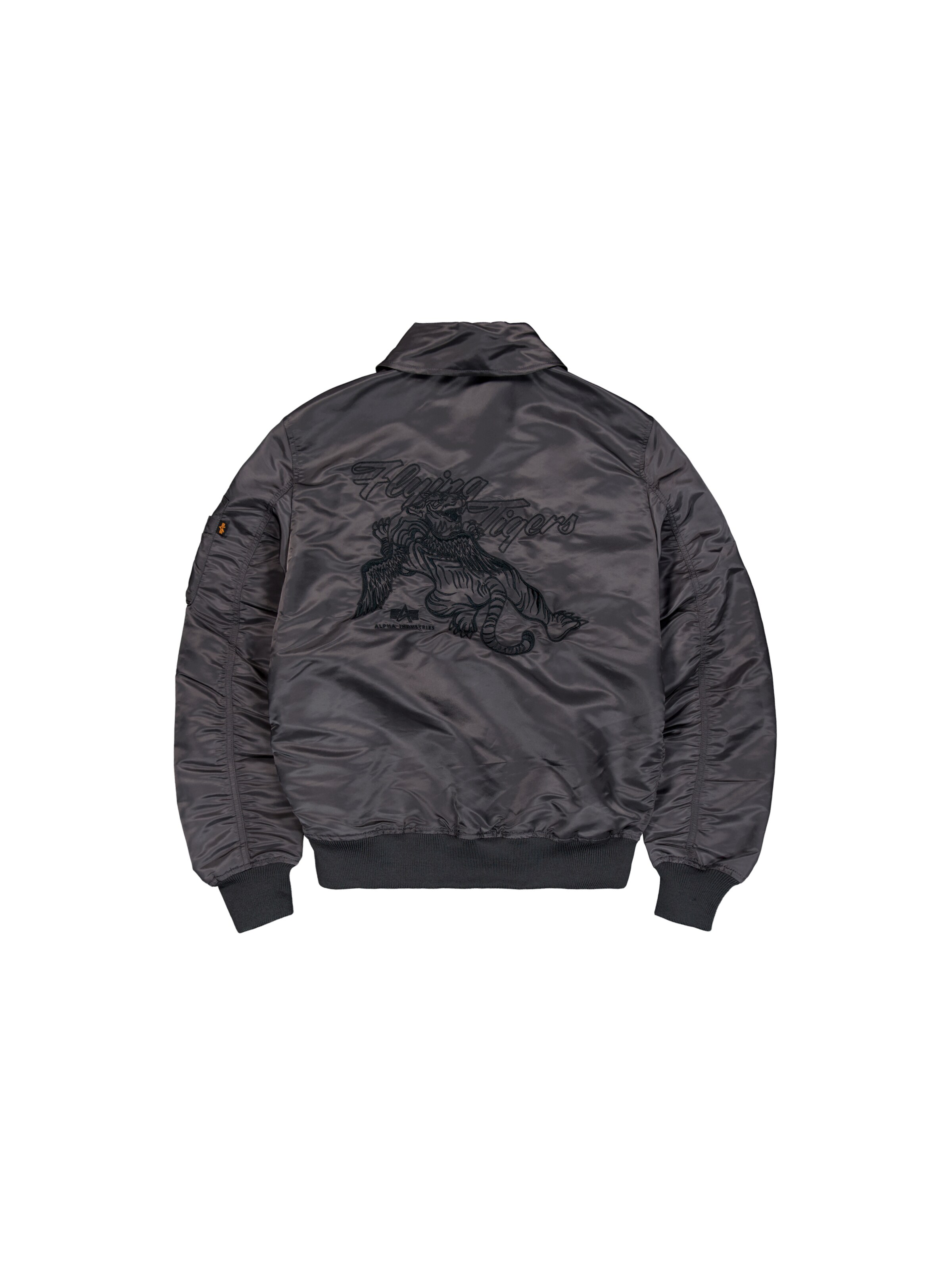 ALPHA INDUSTRIES - Casaco meia-estação 'Flying Tigers' em cinzento