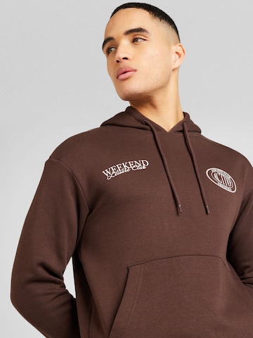 Sweat-shirt 'BRADLEY' JACK & JONES en marron