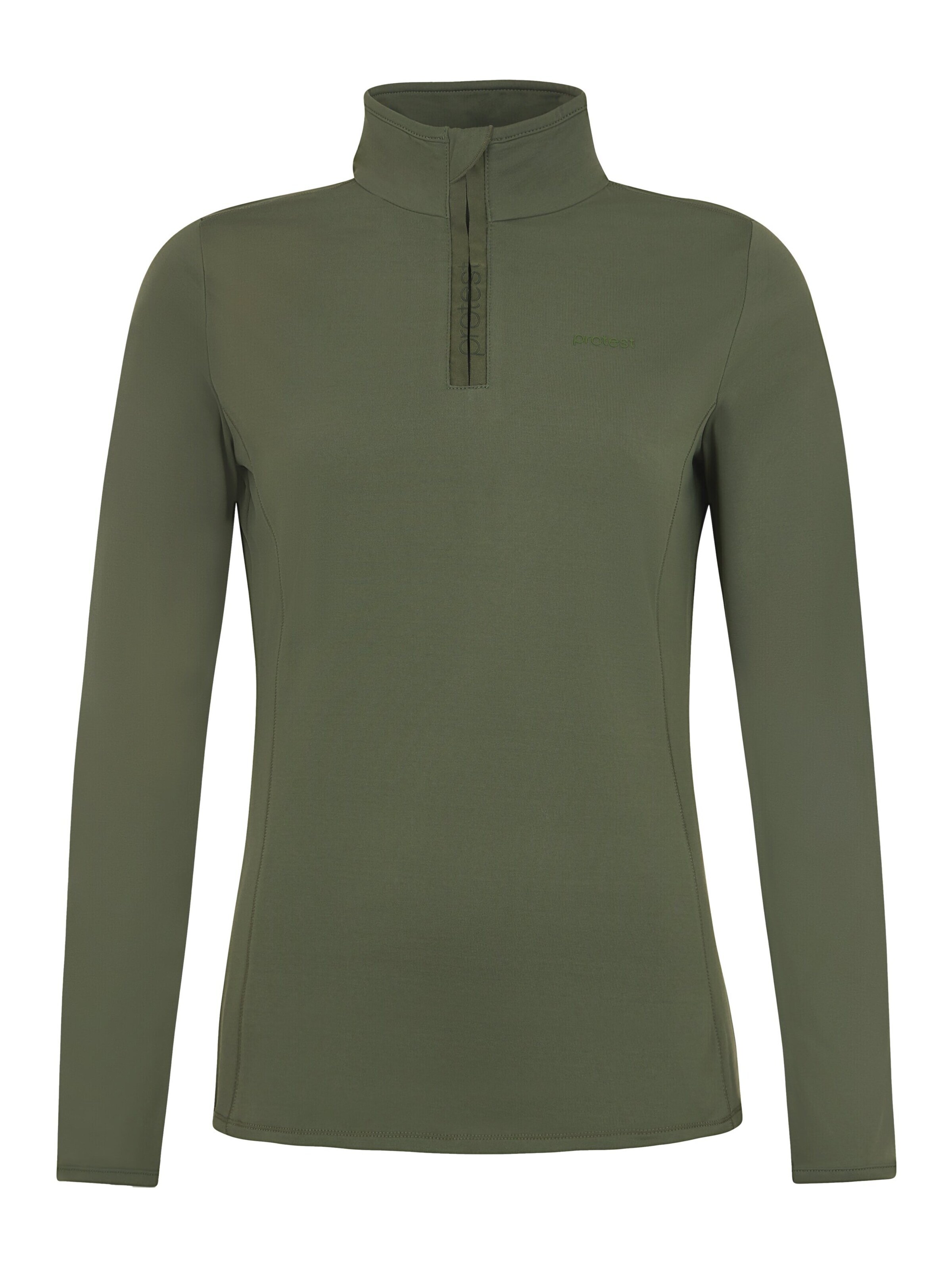 PROTEST Sports sweatshirt 'FABRIZ' in Green: front