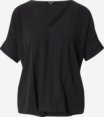 Madewell Shirt in Zwart: voorkant