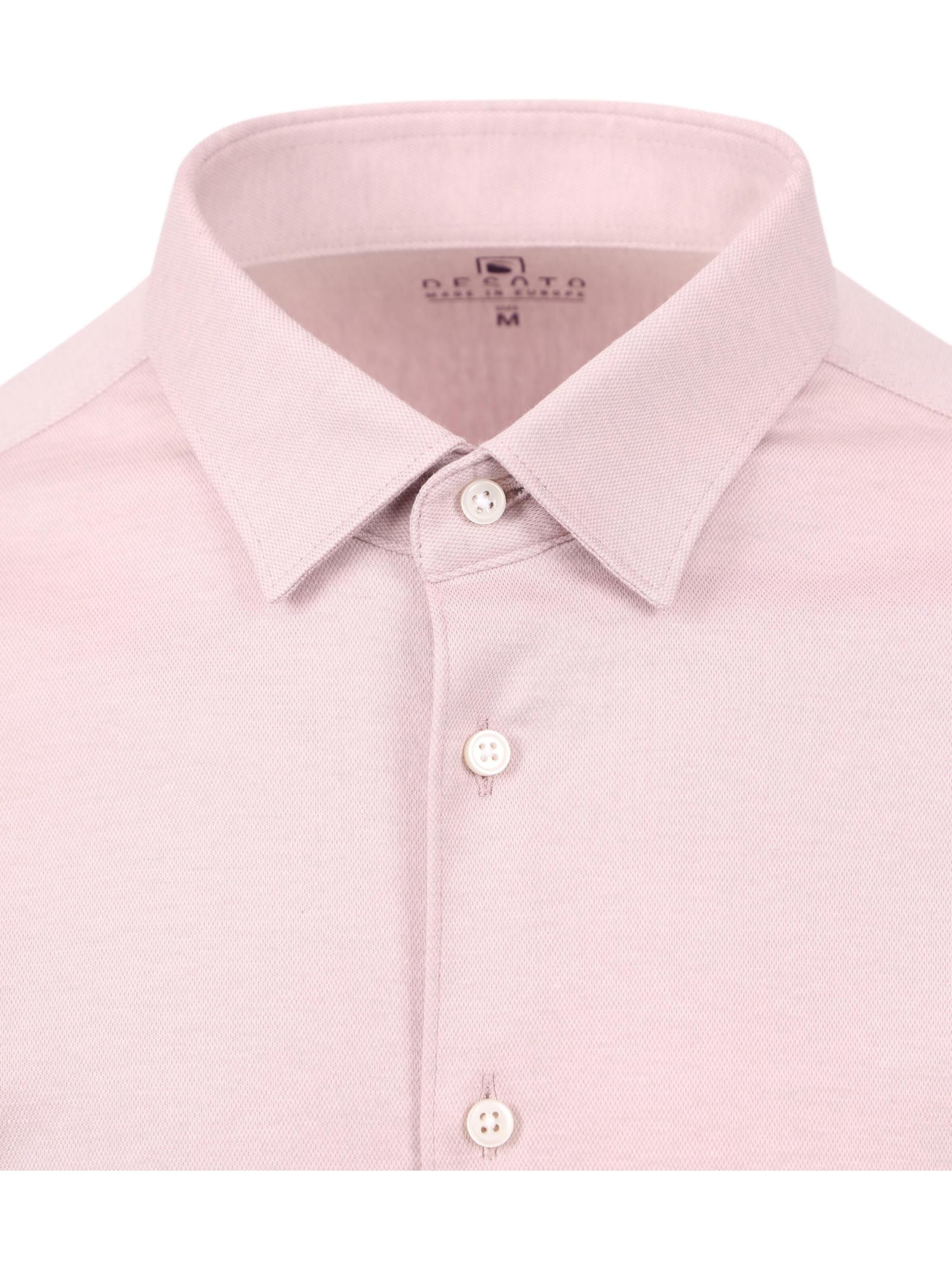 DESOTO Slim fit Button Up Shirt 'Kent' in Pink