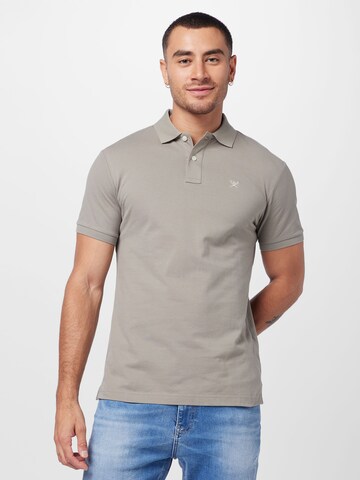 Hackett London - Camiseta en verde: frente