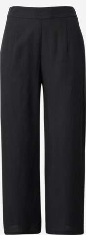 Wide leg Pantaloni di UNITED COLORS OF BENETTON in nero: frontale