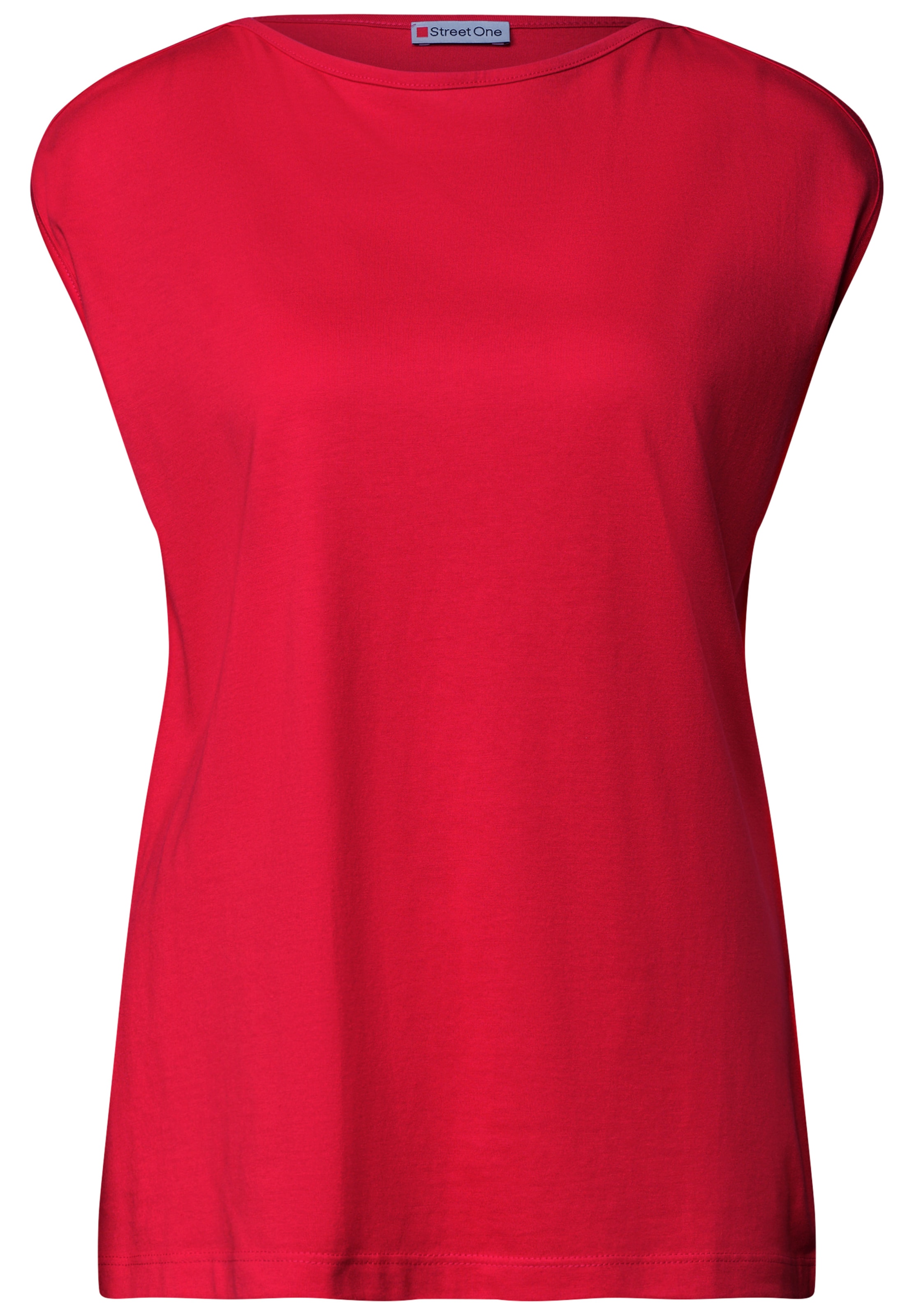 STREET ONE Shirt in Rot: Vorderseite