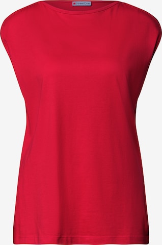 STREET ONE Shirt in Rot: Vorderseite