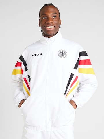 ADIDAS PERFORMANCE Športna jakna | bela barva: sprednja stran