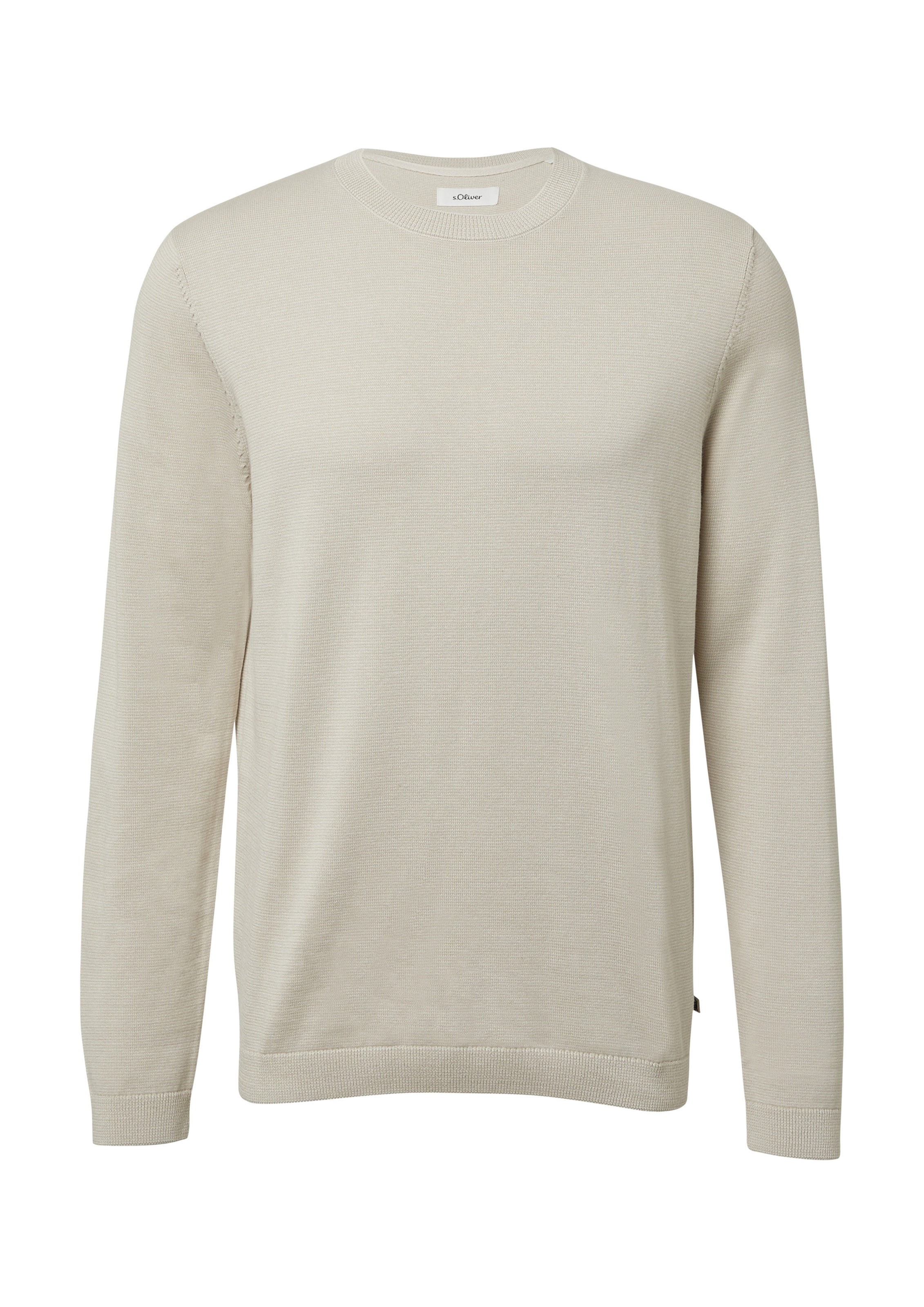 s.Oliver Pullover in Weiß: Vorderseite