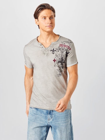 T-Shirt Key Largo en gris : devant