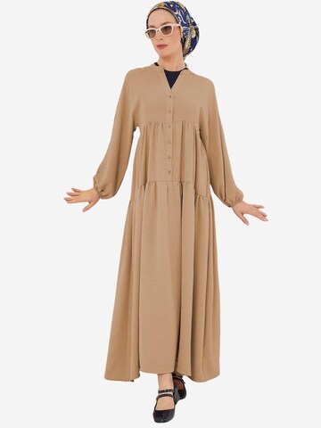 Robe 'Maxi' Bigdart en marron : devant