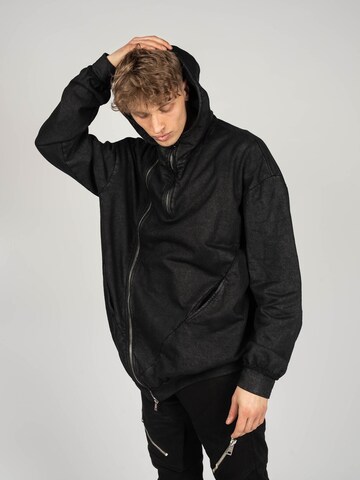 La Haine Inside US Bluzka sportowa 'Bluza' w kolorze czarny