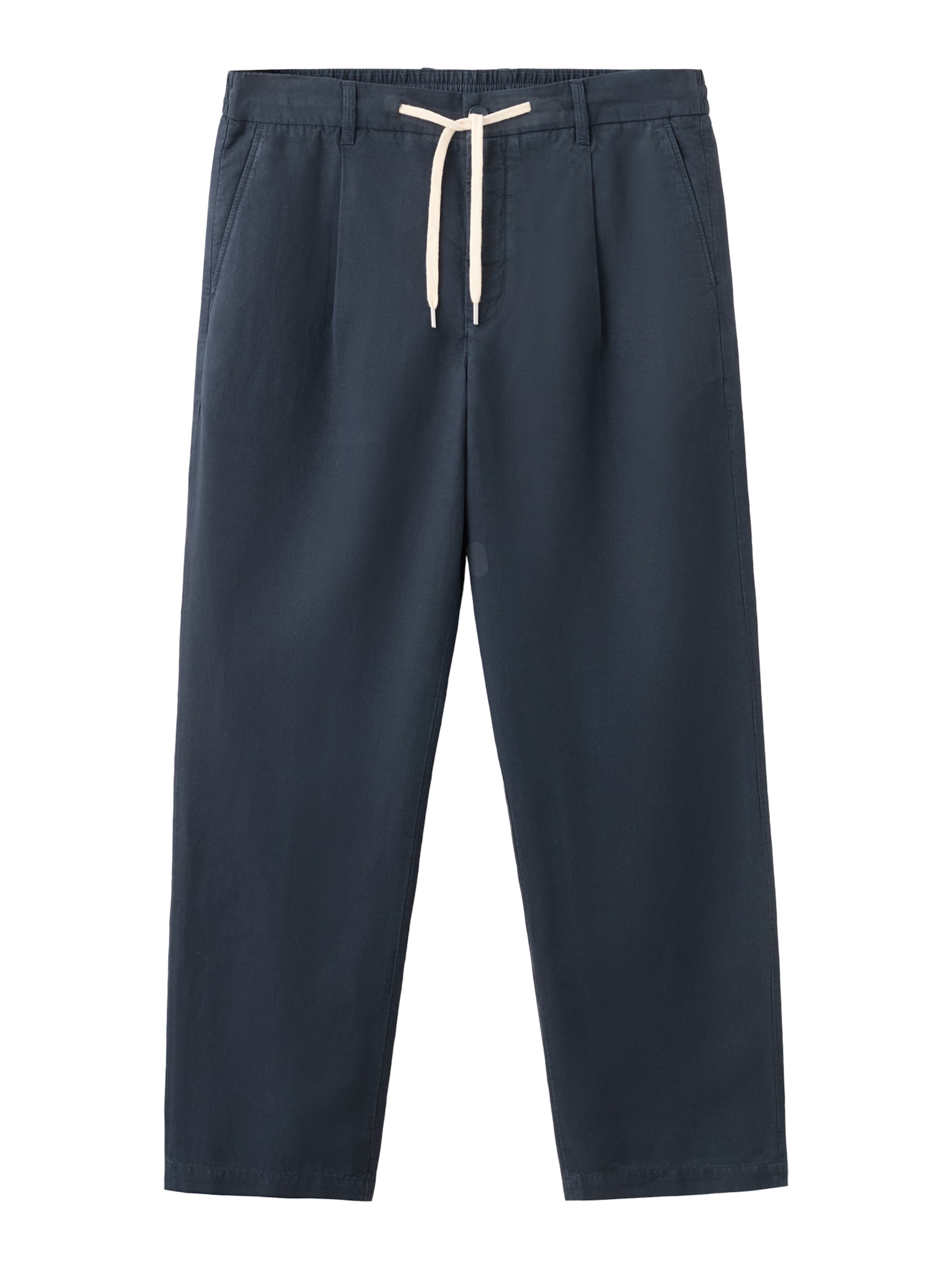 MANGO MAN Pleat-Front Pants 'Sants' in 38 in Navy, Item view