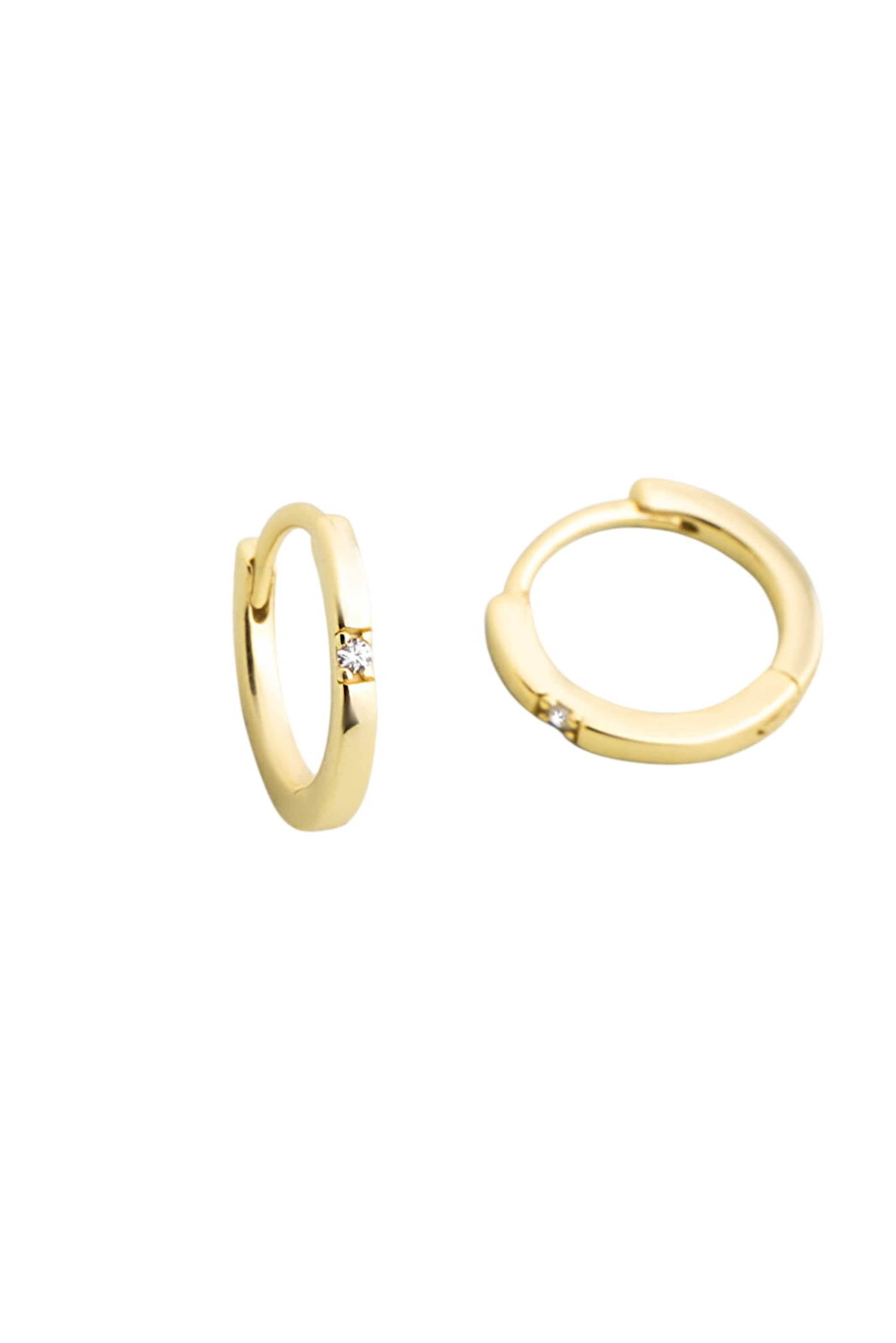 So Chic Ohrringe in Gold: Vorderseite