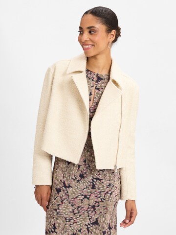 BOSS Between-Season Jacket 'Jabi2' in Beige: front