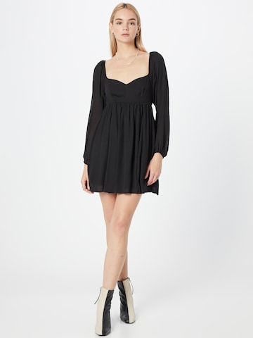 Abercrombie & Fitch Φόρεμα κοκτέιλ σε μαύρο: μπροστά