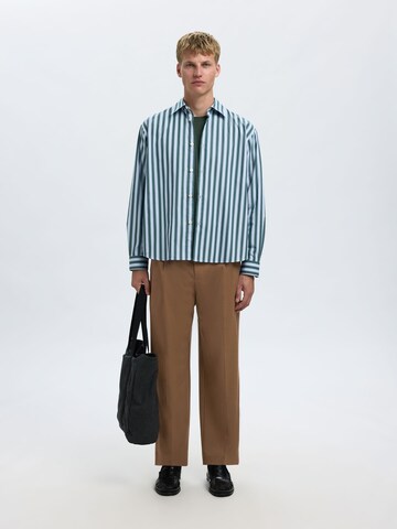 SELECTED Regular Pantalon in Bruin